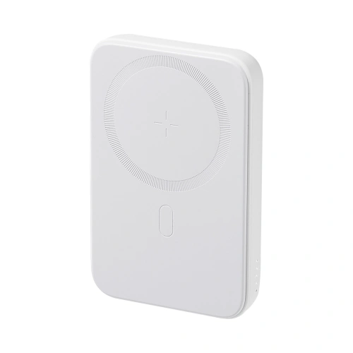 Kup Powerbank bezprzewodowy Joyroom JR-W020 20W Mini 10000mAh White + kabel USB-A / USB-C 0.25m Black - JYR963 - {ean13} - Sklep Home Screen