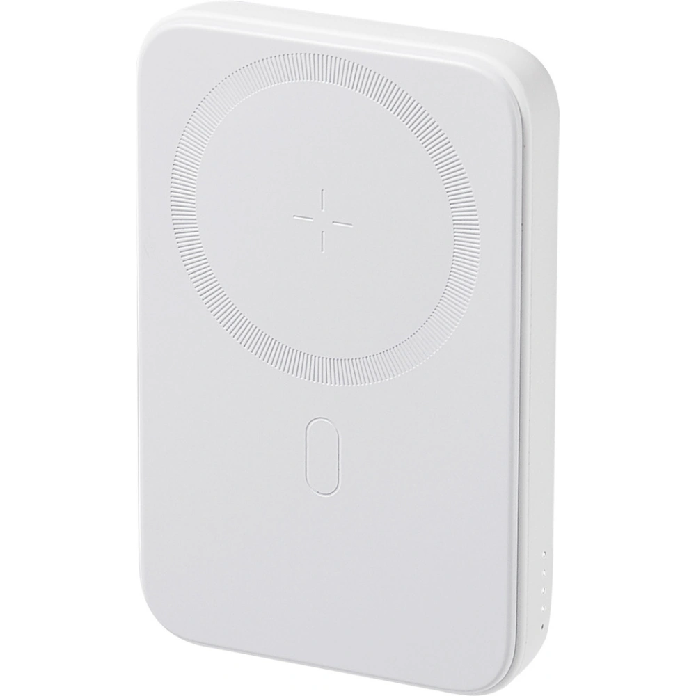 Powerbank bezprzewodowy Joyroom JR-W020 20W Mini 10000mAh White + kabel USB-A / USB-C 0.25m White