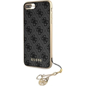 Kup Etui Guess GUHCI8LGF4GGR Apple iPhone 7/8 Plus grey/szary hard case 4G Charms Collection - GUE115GRY - {ean13} - Sklep Home Screen