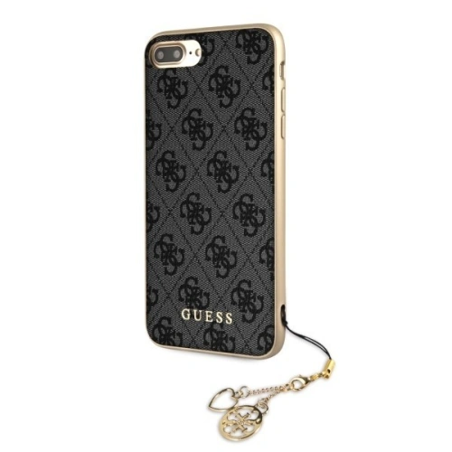 Kup Guess Apple Tasche GUHCI8LGF4GGR iPhone 7/8 Plus grau/grau Hartschale 4G Charms Collection - GUE115GRY - {ean13} - Sklep Home Screen
