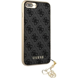 Kup Etui Guess GUHCI8LGF4GGR Apple iPhone 7/8 Plus grey/szary hard case 4G Charms Collection - GUE115GRY - {ean13} - Sklep Home Screen