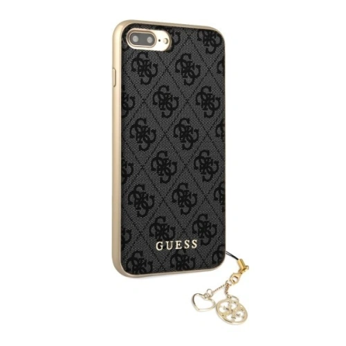 Kup Guess Apple Tasche GUHCI8LGF4GGR iPhone 7/8 Plus grau/grau Hartschale 4G Charms Collection - GUE115GRY - {ean13} - Sklep Home Screen