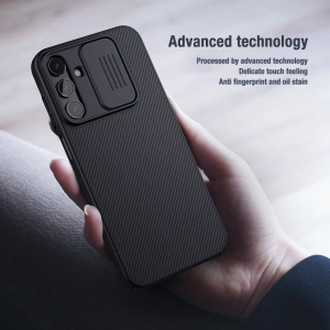 Etui Nillkin CamShield Samsung Galaxy A15 4G / 5G niebieski