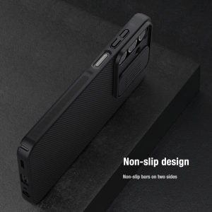 Etui Nillkin CamShield Samsung Galaxy A15 4G / 5G niebieski