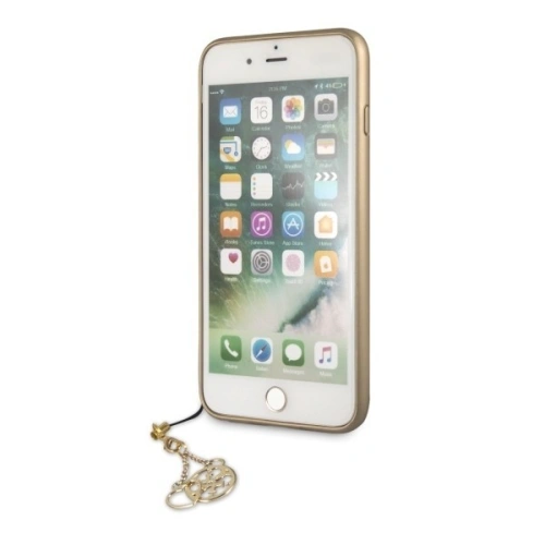 Kup Guess Apple Tasche GUHCI8LGF4GGR iPhone 7/8 Plus grau/grau Hartschale 4G Charms Collection - GUE115GRY - {ean13} - Sklep Home Screen