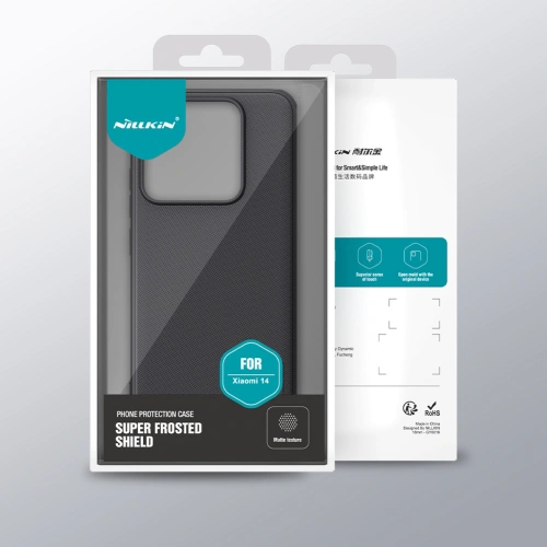 Kup Case Nillkin Super Frosted Shield Pro Xiaomi 14 schwarz - NLK1413 - {ean13} - Sklep Home Screen
