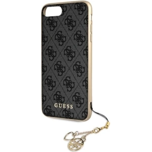 Kup Etui Guess GUHCI8LGF4GGR Apple iPhone 7/8 Plus grey/szary hard case 4G Charms Collection - GUE115GRY - {ean13} - Sklep Home Screen
