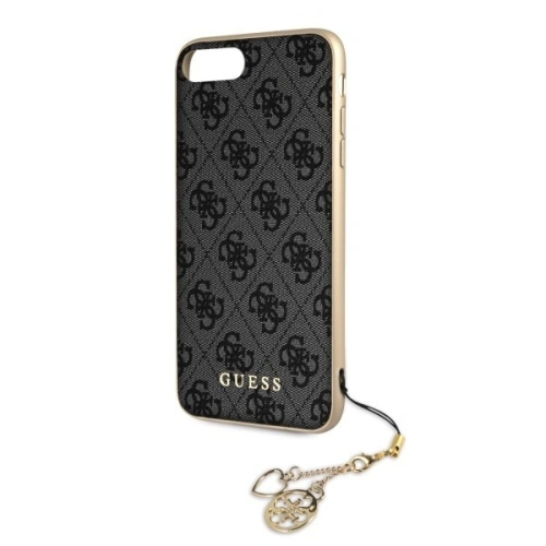 Kup Guess Apple Tasche GUHCI8LGF4GGR iPhone 7/8 Plus grau/grau Hartschale 4G Charms Collection - GUE115GRY - {ean13} - Sklep Home Screen