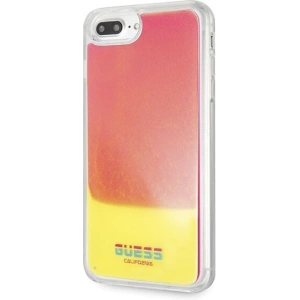 Kup Etui Guess GUHCI8LGLCPI Apple iPhone 7/8 Plus różowy/pink hard case California Glow in the dark - GUE116PNK - {ean13} - Sklep Home Screen