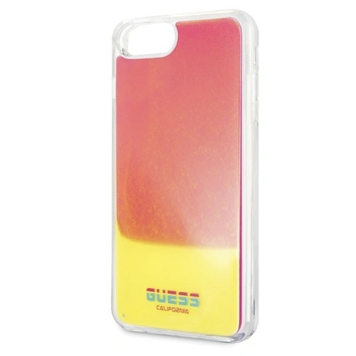 Kup Guess Apple Tasche GUHCI8LGLCPI iPhone 7/8 Plus rosa/rosa Hartschalenetui California Glow in the dark - GUE116PNK - {ean13} - Sklep Home Screen