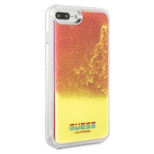 Kup Guess Apple Tasche GUHCI8LGLCPI iPhone 7/8 Plus rosa/rosa Hartschalenetui California Glow in the dark - GUE116PNK - {ean13} - Sklep Home Screen