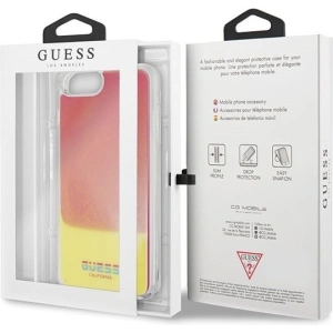 Kup Etui Guess GUHCI8LGLCPI Apple iPhone 7/8 Plus różowy/pink hard case California Glow in the dark - GUE116PNK - {ean13} - Sklep Home Screen