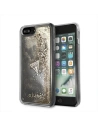 Etui Guess GUHCI8LGLUFLGO Apple iPhone 7/8 Plus arany színű kemény tok Csillámló folyadék