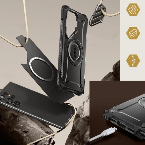 Kup Etui Supcase Unicorn Beetle XT Mag MagSafe Samsung Galaxy S24 Ultra Black - SPC421 - {ean13} - Sklep Home Screen