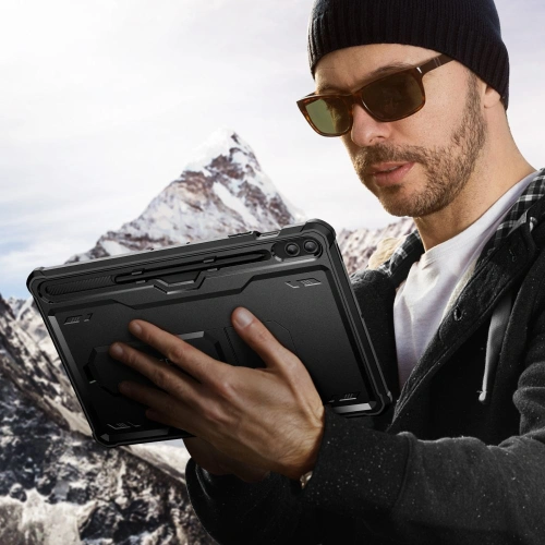 Kup Case Tech-Protect Kevlar Pro Samsung Galaxy Tab S9 FE+ Plus X610 / X616b Schwarz - THP2583 - {ean13} - Sklep Home Screen
