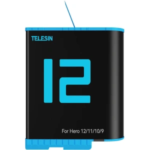 Kup Akumulator bateria Telesin GP-BTR-901-D do GoPro Hero 12 / 11 / 10 / 9 1750 mAh - TLS141 - {ean13} - Sklep Home Screen