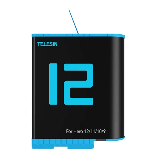 Kup Telesin Baterie GP-BTR-901-D pentru GoPro Hero 12 / 11 / 10 / 9 1750 mAh - TLS141 - {ean13} - Sklep Home Screen