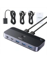 Kup UGREEN CM662 Switch 2xUSB-A / 3xUSB-A, 1xUSB-C, 1xMini USB schwarz - UGR1797 - {ean13} - Sklep Home Screen