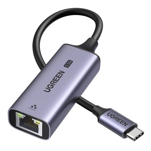 Kup UGREEN CM648 USB-C / RJ45 2.5GB/s fekete külső adapter - UGR1798 - {ean13} - Sklep Home Screen