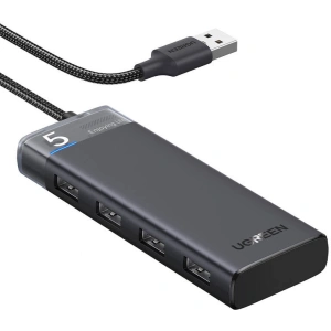 Kup UGREEN CM653 Hub Adapter USB-A / 4xUSB-A grau - UGR1799 - {ean13} - Sklep Home Screen
