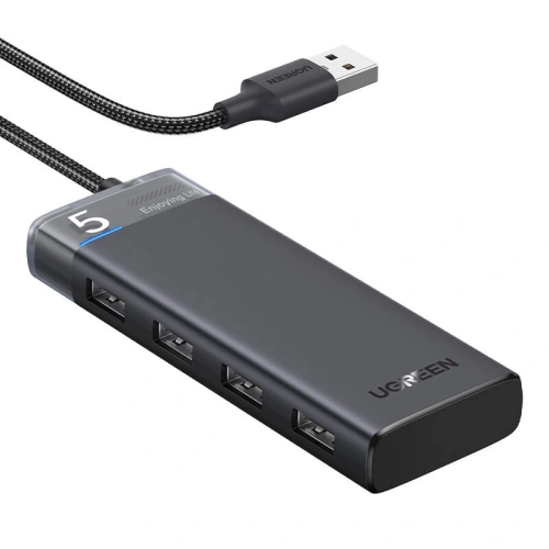 Kup UGREEN CM653 Hub Adapter USB-A / 4xUSB-A grau - UGR1799 - {ean13} - Sklep Home Screen