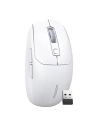 Mouse fără fir UGREEN MU103 2.4G / Bluetooth 5.0 alb