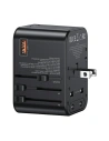 Kup Reiseadapter USAMS T62 Universelles Reise-Ladegerät US/AU/EU/UK 1xUSB, 2xUSB-C 65W schwarz/black - USA1021 - {ean13} - Sklep Home Screen
