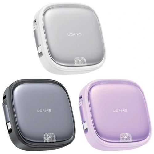 Kup Cablu 3 în 1 USAMS US-SJ650 MicroUSB / USB-C / Lightning 60W violet/violet - USA1022 - {ean13} - Sklep Home Screen