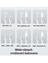 Kup Cablu 3 în 1 USAMS US-SJ650 MicroUSB / USB-C / Lightning 60W argintiu/argintiu - USA1023 - {ean13} - Sklep Home Screen