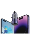 Kup Ładowarka samochodowa USAMS C39 USB-A, USB-C 60W fioletowy/purple - USA1026 - {ean13} - Sklep Home Screen