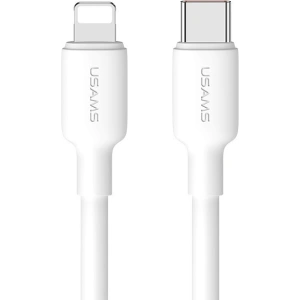 Kup USAMS US-CC183 USB-C 20W PD3.0 încărcător de rețea + US-SJ610 cablu USB-C / Lightning alb/alb - USA1027 - {ean13} - Sklep Home Screen