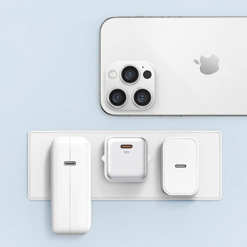 Kup USAMS US-CC186 Netzladegerät USB-C 30W PD3.0 + Kabel US-SJ610 USB-C / Lightning weiß - USA1028 - {ean13} - Sklep Home Screen