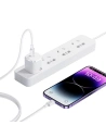 Kup USAMS US-CC186 USB-C 30W PD3.0 încărcător de rețea + US-SJ610 cablu USB-C / Lightning alb/alb - USA1028 - {ean13} - Sklep Home Screen