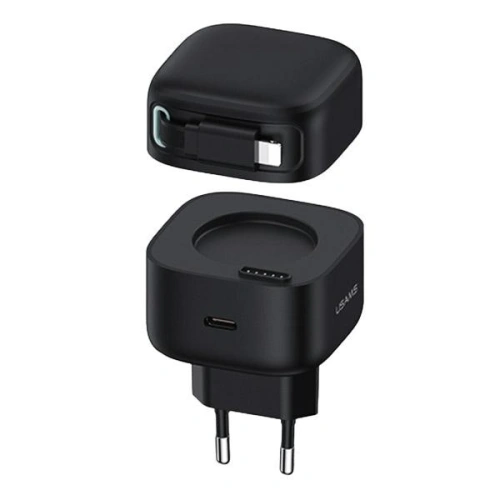 Kup USAMS US-CC202 USB-C Netzladegerät + Lightning Kabel PD QC 35W schwarz - USA1030 - {ean13} - Sklep Home Screen