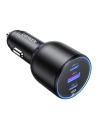 UGREEN CD293 autós töltő USB-A, 2xUSB-C PD 130W fekete