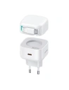 Ładowarka sieciowa USAMS US-CC202 USB-C + kabel USB-C PD QC 35W biały/white