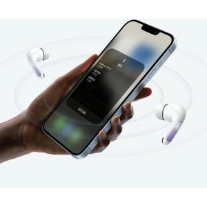 Kup USAMS X-don Series ENC TWS Căști in-ear fără fir Bluetooth 5.3 violet gradient/violet albastru - USA1033 - {ean13} - Sklep Home Screen