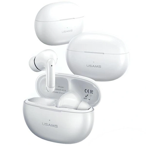 Kup Kabellose In-Ear-Kopfhörer USAMS X-don Series Dual mic ENC TWS Bluetooth 5.3 weiß - USA1035 - {ean13} - Sklep Home Screen