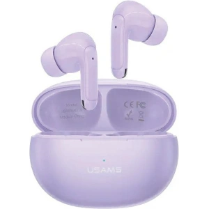 Kup Bezdrátová sluchátka do uší USAMS X-don Series Dual mic ENC TWS Bluetooth 5.3 fialová/purple - USA1037 - {ean13} - Sklep Home Screen