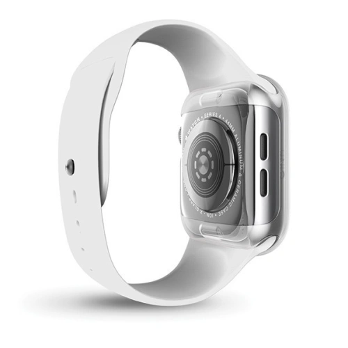 Kup Etui UNIQ Garde Apple Watch 4/5/6/7/8/9/SE 44/45mm průhledný/clear - UNIQ32CLR - {ean13} - Sklep Home Screen