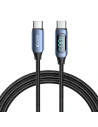 Kabel Tech-Protect Ultraboost LED USB-C / USB-C PD 100W 5A 200cm Blue