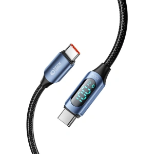 Kabel Tech-Protect Ultraboost LED USB-C / USB-C PD 100W 5A 200cm Blue