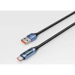 Tech-Protect Ultraboost LED cable USB-A / USB-C 66W / 6A 200cm Blue