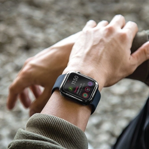 Kup Etui UNIQ Garde Apple Watch 4/5/6/7/8/9/SE 44/45mm průhledný/clear - UNIQ32CLR - {ean13} - Sklep Home Screen