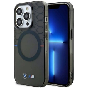 Kup Etui BMW BMHMP13LHGPK Apple iPhone 13 Pro / 13 Pattern MagSafe szary/grey - BMW587 - {ean13} - Sklep Home Screen