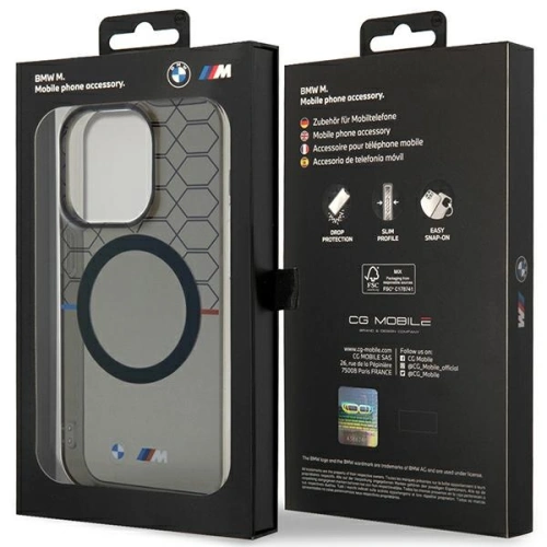 Buy BMW BMHMP13LHGPK Apple iPhone 13 Pro / 13 Pattern MagSafe grey - BMW587 - {ean13} - Home Screen Store Europe
