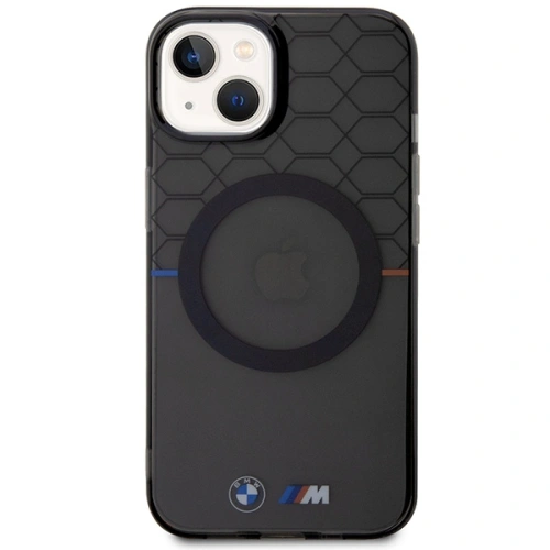 Kup Etui BMW BMHMP13MHGPK Apple iPhone 13 / 14 / 15 Pattern MagSafe szary/grey - BMW588 - {ean13} - Sklep Home Screen