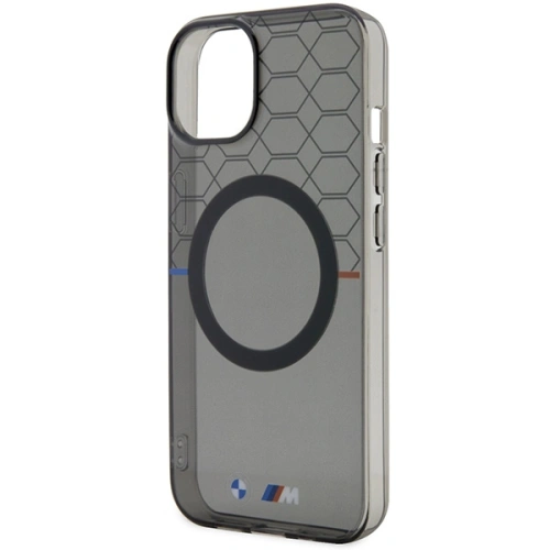 Kup Etui BMW BMHMP13MHGPK Apple iPhone 13 / 14 / 15 Pattern MagSafe szary/grey - BMW588 - {ean13} - Sklep Home Screen