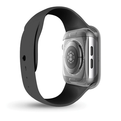Buy UNIQ Garde case Apple Watch 4/5/6/7/8/9/SE 44/45mm grey/smoked grey - UNIQ33SMK - {ean13} - Home Screen Store Europe