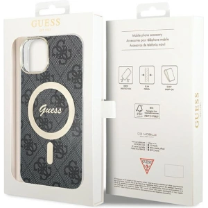 Kup Etui Guess GUHMP15MH4STK Apple iPhone 15 Plus / 14 Plus hardcase 4G MagSafe czarny/black - GUE3136 - {ean13} - Sklep Home Screen